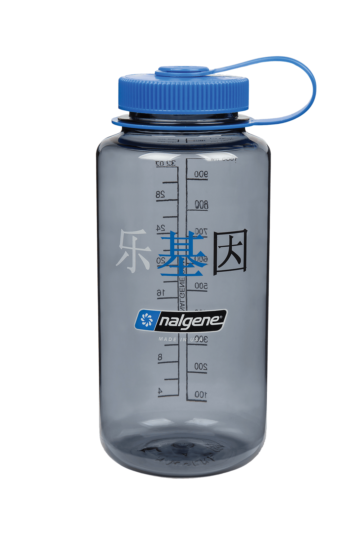 32oz Wide Mouth "Happy Gene" Bottle